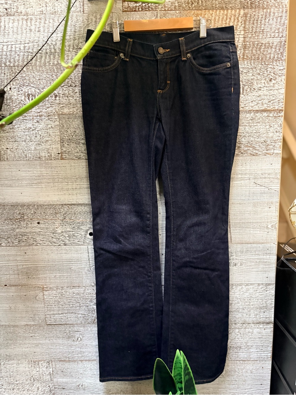 Patagonia | Classic Dark Wash Low-Rise Bootcut Jeans - Women's 27x31